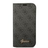 Guess GUBKP14SHG4SHK iPhone 14 / 15 / 136.1 czarny/black book 4G Vintage Gold Logo